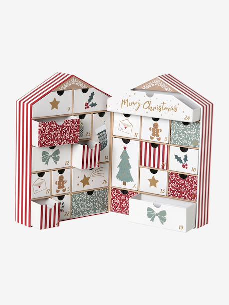 Calendrier de l Avent maison carton cannelle 2 - vertbaudet enfant 