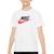 T-shirt à manches courtes en coton Blanc+Gris 1 - vertbaudet enfant 