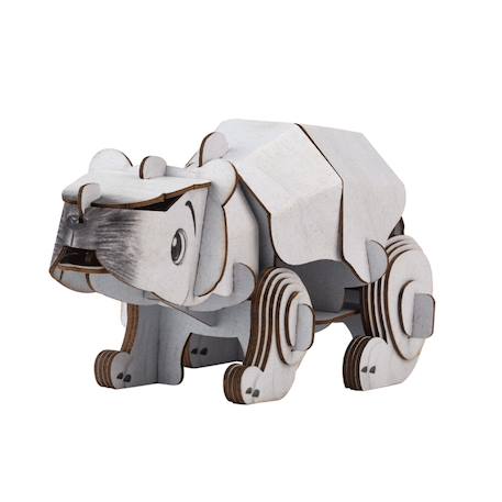 Puzzle 3d construction&son animaux marins - ours polaire Multicolor 5 - vertbaudet enfant 