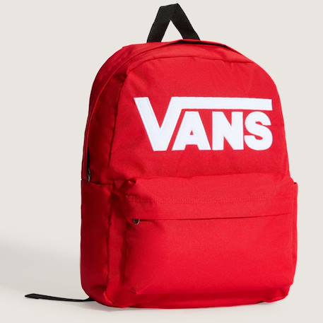 Sac à dos fille modèle vn000h4zizq1 old skool drop v backp Rouge izq1 1 - vertbaudet enfant 