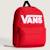 Sac à dos fille modèle vn000h4zizq1 old skool drop v backp Rouge izq1 1 - vertbaudet enfant 