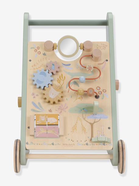 Chariot de marche Safari Friends vert 2 - vertbaudet enfant 