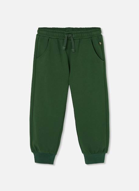 Ensemble garçon maille imprimé think green Vert 4 - vertbaudet enfant 