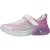 Basket fille modèle microspec max advance - glitz Noir bkrg+Rose ltpl 8 - vertbaudet enfant 