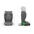Siège Auto Kinderkraft JUNIOR FIX 2 PLUS 100-150 cm avec ISOFIX, H-GUARD, SPS, AIR FLOW et Appuie-Tête Réglable Black+Green+Grey+Pink 18 - vertbaudet enfant 