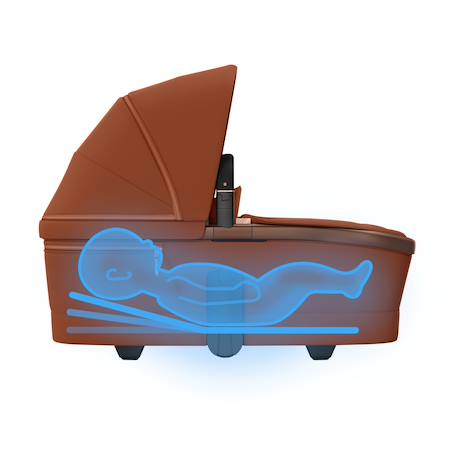 Nacelle ultra confortable fame Copper terra+Moon graphite+Oak truffle+Sapphire sand 3 - vertbaudet enfant 