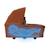 Nacelle ultra confortable fame Copper terra+Moon graphite+Oak truffle+Sapphire sand 3 - vertbaudet enfant 