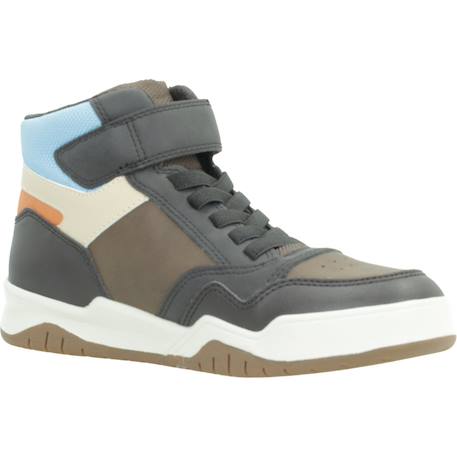 Basket garçon Bleu c4263+Marron c0938+Multicolore c0740 17 - vertbaudet enfant 