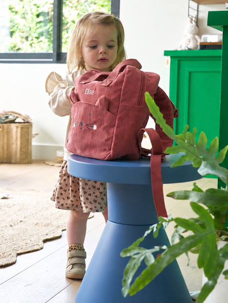 Sac à dos bébé fille polyester vieux rose 3 - vertbaudet enfant 