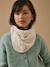 Foulard triangle fille Avoine chine+Taupe chine 1 - vertbaudet enfant 