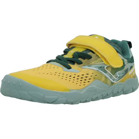 Basket garçon modèle 180452 Jaune naranja 4 - vertbaudet enfant 