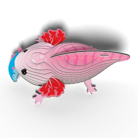 Puzzle 3d animal marin - axolotl Pink 4 - vertbaudet enfant 