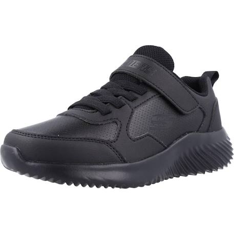 Basket garçon modèle bounder power study Blanc+Blanc wht+Noir+Noir bbk 22 - vertbaudet enfant 