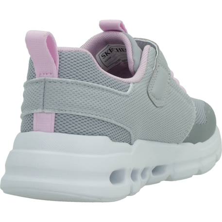 Basket fille synthétique légère et souple Bleu nvy+Gris lgy+Rose+Rose ltpk 9 - vertbaudet enfant 