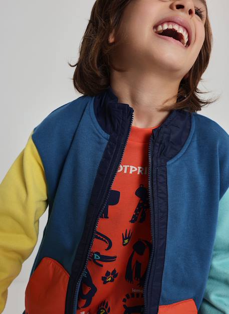 Garçon-Veste garçon molleton combinée