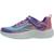 Basket fille synthétique légère et souple Bleu marine multicolore+Bleu nvmt+Rose hpmt+Violet lvmt 20 - vertbaudet enfant 
