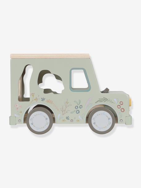 Boîte à formes voiture Safari Friends vert 4 - vertbaudet enfant 