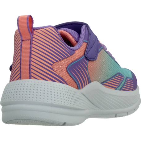 Basket fille synthétique légère et souple Bleu marine multicolore+Bleu nvmt+Rose hpmt+Violet lvmt 21 - vertbaudet enfant 