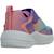 Basket fille synthétique légère et souple Bleu marine multicolore+Bleu nvmt+Rose hpmt+Violet lvmt 21 - vertbaudet enfant 
