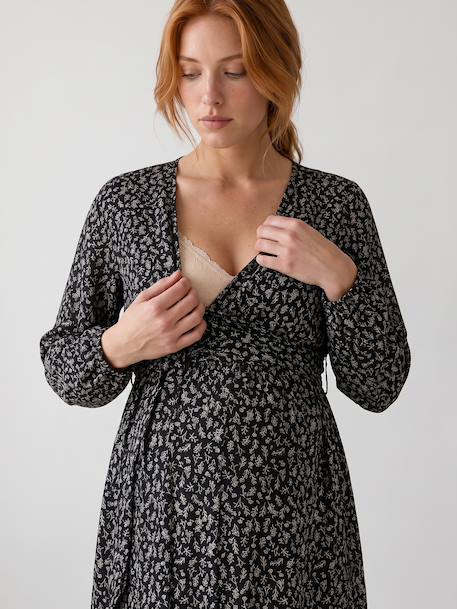 Robe de grossesse manches longues noir 7 - vertbaudet enfant 