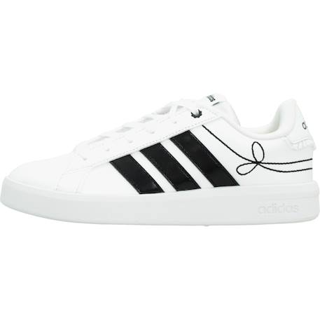 Basket garçon modèle kh9783 grand court 3.0 gir Blanc white 2 - vertbaudet enfant 