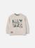 Ensemble garçon molleton imprimé nature Beige 3 - vertbaudet enfant 
