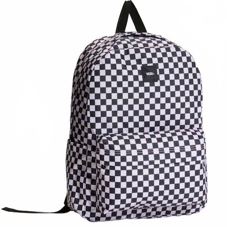 Sac à dos fille modèle vn000h4xh8h1 old skool check backpa Noir h8h1 2 - vertbaudet enfant 