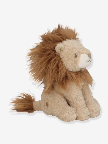 Peluche lion 17 cm marron 3 - vertbaudet enfant 