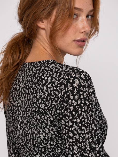 Robe de grossesse manches longues noir 3 - vertbaudet enfant 