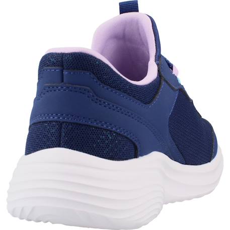 Basket fille synthétique légère et souple Bleu mnt+Bleu nvy+Noir blk+Rose ltpk+Violet lav 9 - vertbaudet enfant 