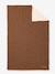 Couverture en gaze de coton et sherpa chocolat 1 - vertbaudet enfant 