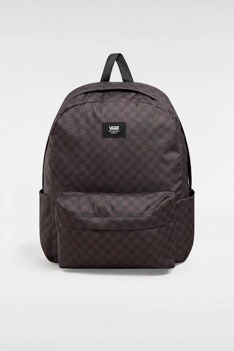 Sac à dos fille modèle old skool check Noir chrcl 5 - vertbaudet enfant 