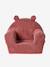 Fauteuil en velours ourson rose 3 - vertbaudet enfant 
