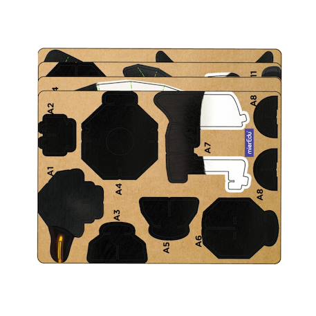 Puzzle 3d construction&son animaux marins - manchot empereur Multicolor 2 - vertbaudet enfant 