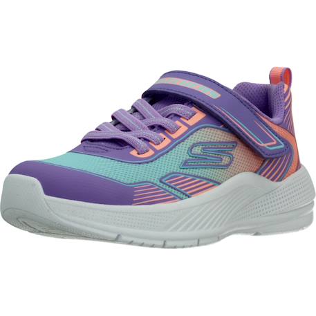Basket fille synthétique légère et souple Bleu marine multicolore+Bleu nvmt+Rose hpmt+Violet lvmt 22 - vertbaudet enfant 
