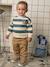 Ensemble bébé garçon sweat et pantalon vert émeraude 1 - vertbaudet enfant 