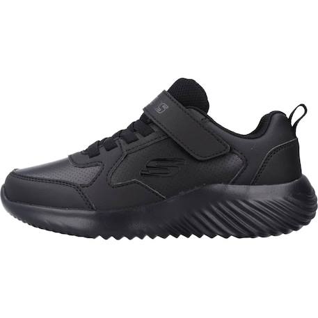 Basket garçon modèle bounder power study Blanc+Blanc wht+Noir+Noir bbk 20 - vertbaudet enfant 