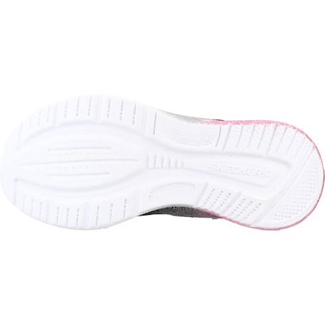 Basket fille modèle microspec max advance - glitz Noir bkrg+Rose ltpl 6 - vertbaudet enfant 