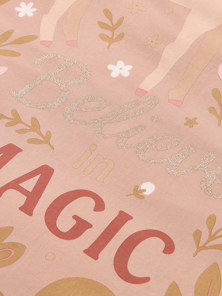 Parure housse de couette enfant et taie vieux rose 6 - vertbaudet enfant 