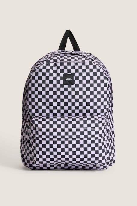 Sac à dos fille modèle vn000h4xh8h1 old skool check backpa Noir h8h1 1 - vertbaudet enfant 