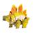 Puzzle 3d construction&son dino - stegosaure Multicolor 5 - vertbaudet enfant 