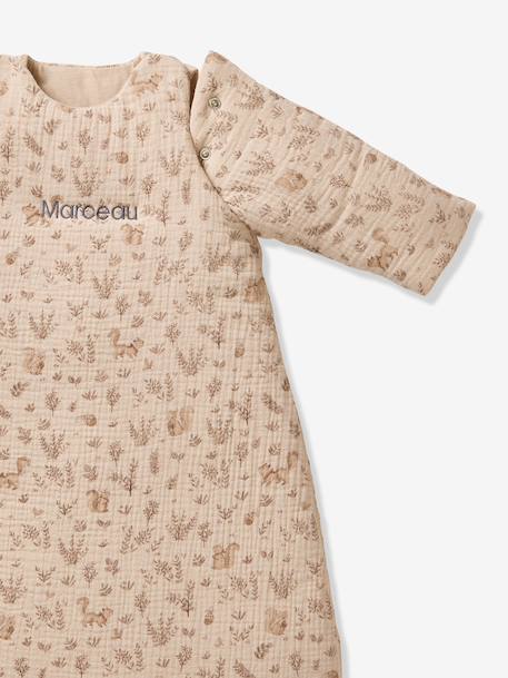 Gigoteuse en gaze de coton NUTTY ficelle 8 - vertbaudet enfant 