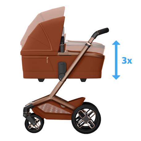 Nacelle ultra confortable fame Copper terra+Moon graphite+Oak truffle+Sapphire sand 4 - vertbaudet enfant 