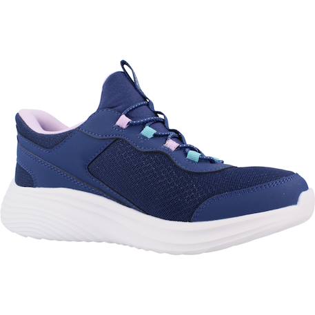 Basket fille synthétique légère et souple Bleu mnt+Bleu nvy+Noir blk+Rose ltpk+Violet lav 11 - vertbaudet enfant 
