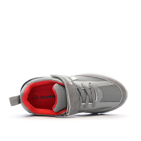 Baskets garçon novara Gris+Noir 5 - vertbaudet enfant 