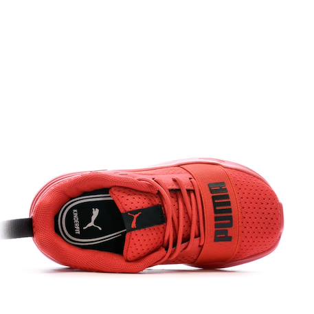 Baskets basses à lacets Marine rouge+Rouge 10 - vertbaudet enfant 