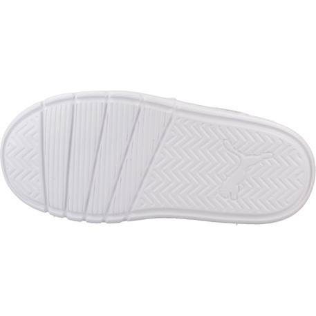 Baskets à scratchs fille Blanc white 6 - vertbaudet enfant 