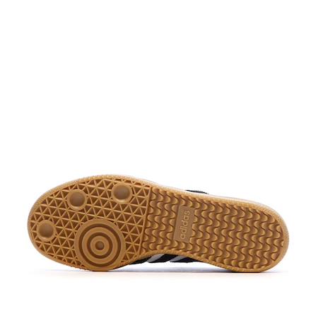 Baskets basses à lacets garçon samba og Blanc 5 - vertbaudet enfant 