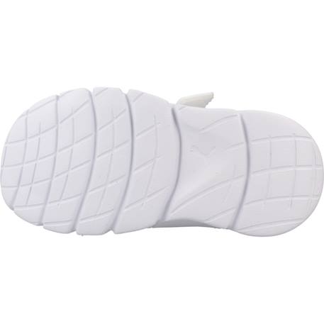 Baskets lacets et scratch garçon Blanc white 6 - vertbaudet enfant 