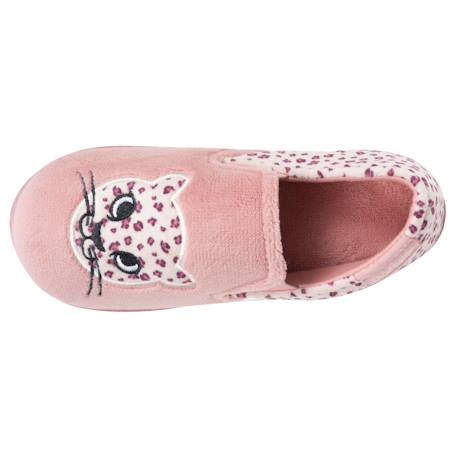 Chaussons mocassins micro-éponge, maintien souple, facile à enfiler, semelle flexible Blush 2 - vertbaudet enfant 